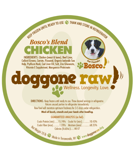 Bosco's Blend Chicken Dinner
