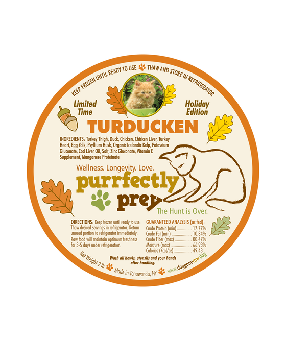 Turducken formula for Cats